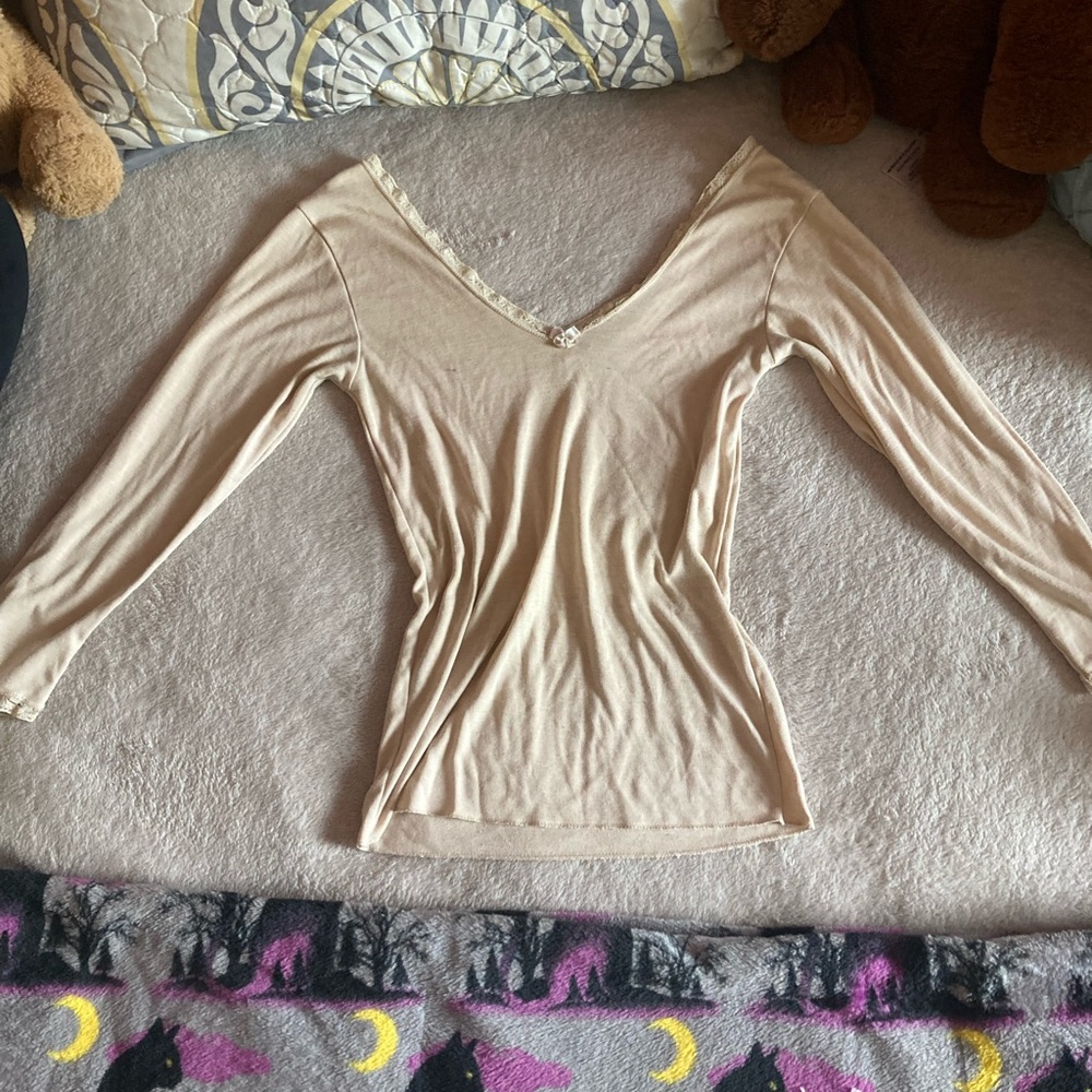 Tan long sleeve
